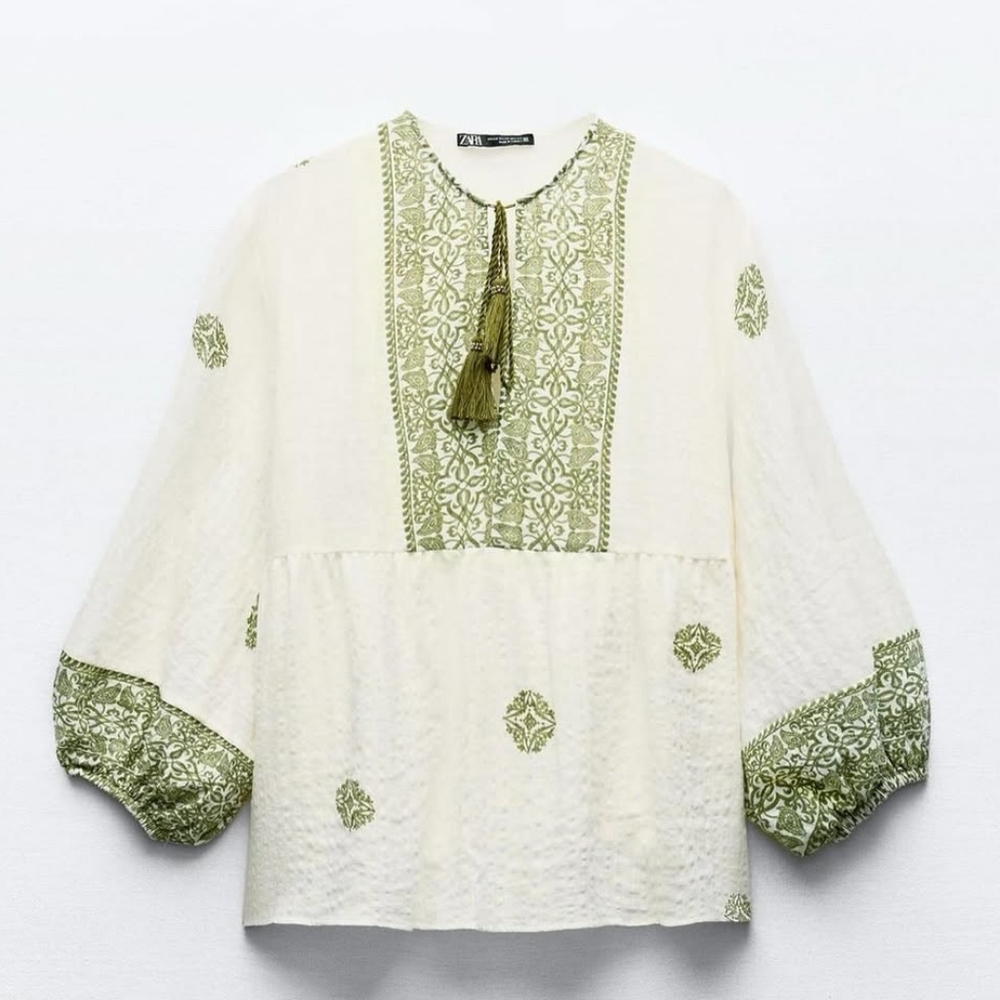 Zara Boho Top